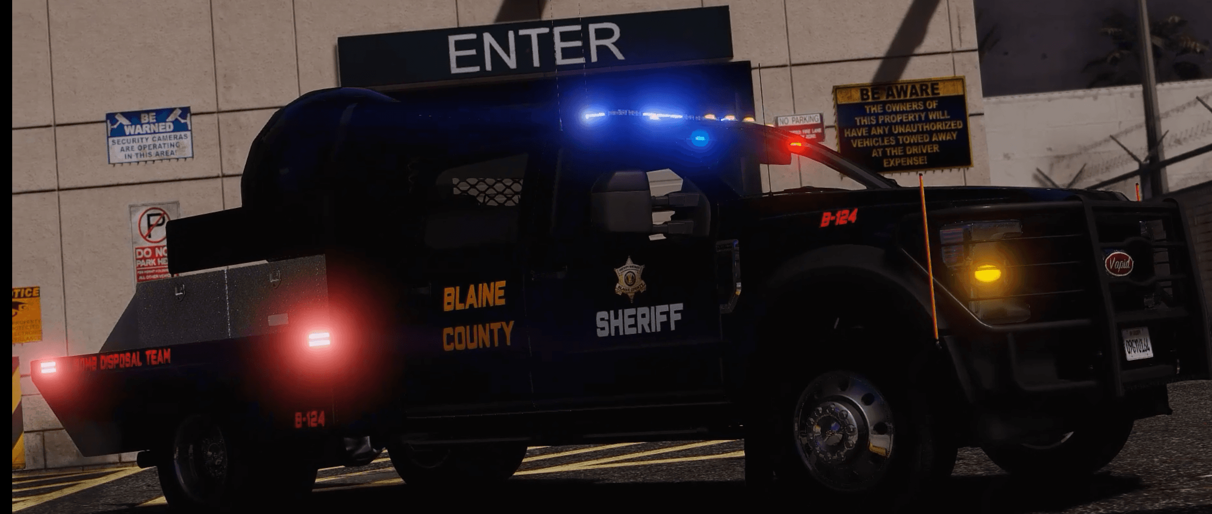 BOMB SQUAD TRUCK