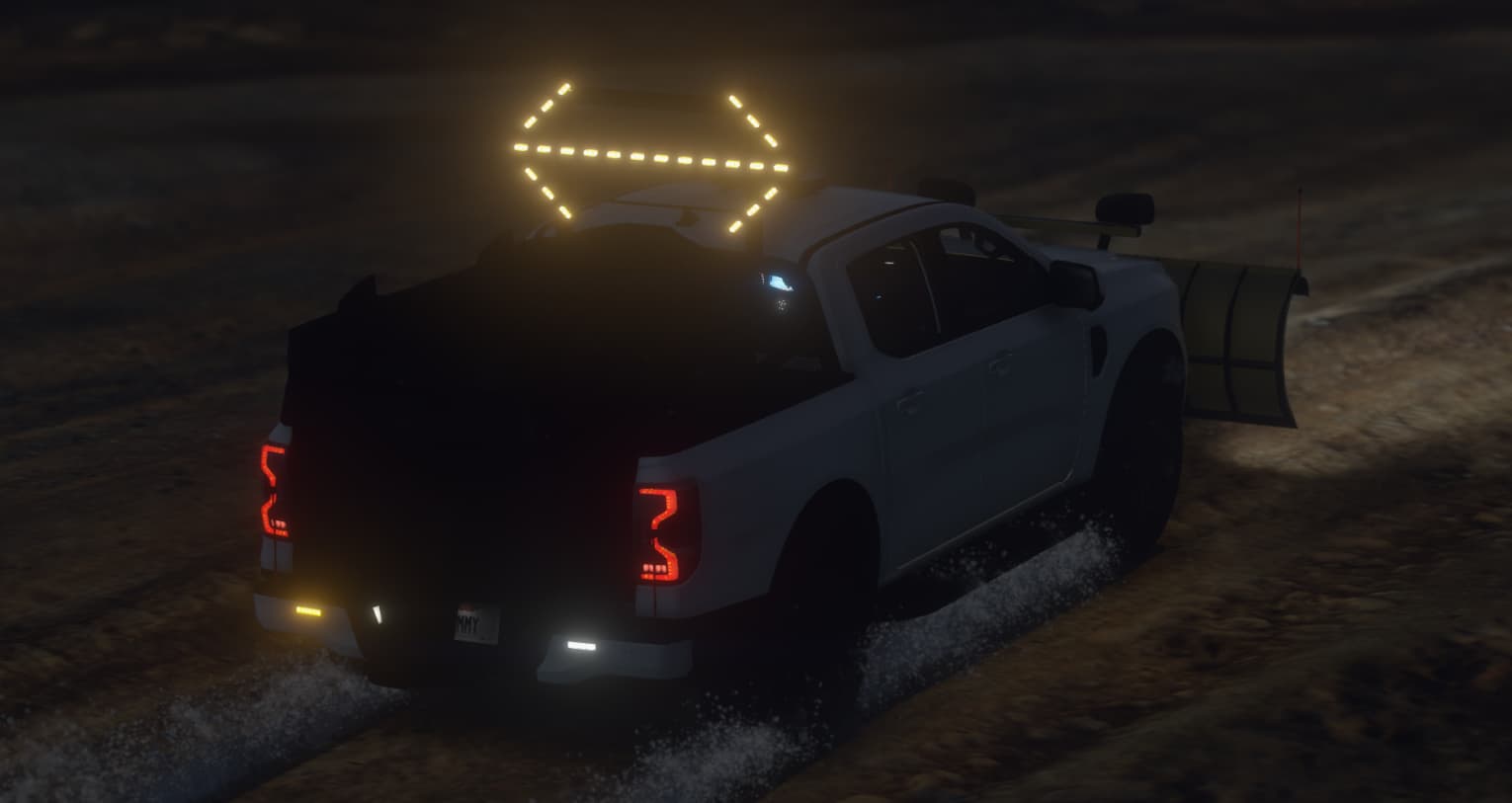 Snow Plow Truck