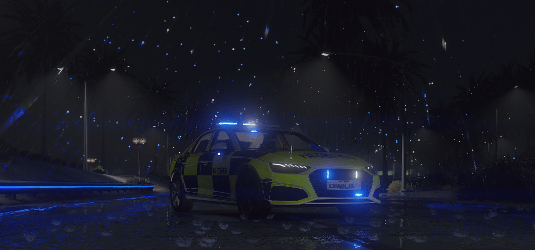 Generic Police Inspired 2020 Audi A4