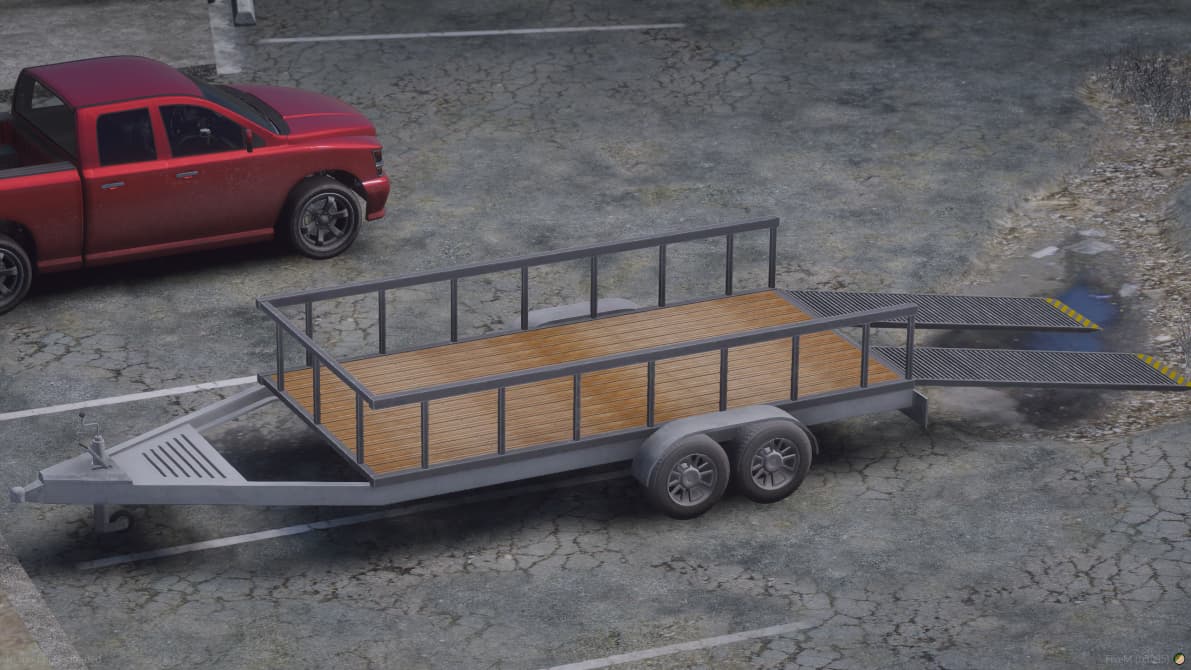 SMALL CAR TRAILER