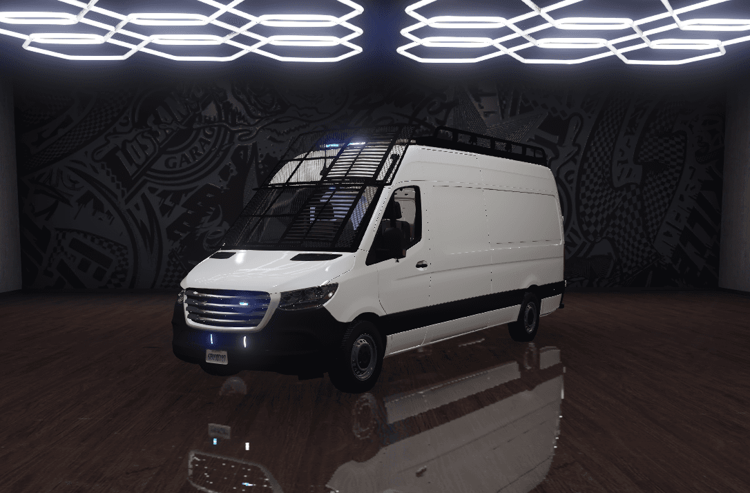 Generic Police Inspired 2023 Mercedes Sprinter Van