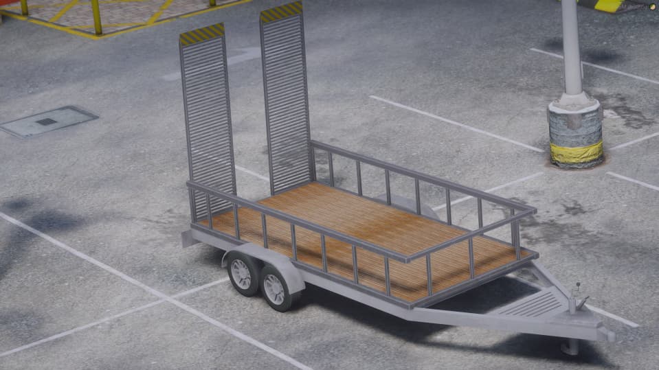 SMALL CAR TRAILER