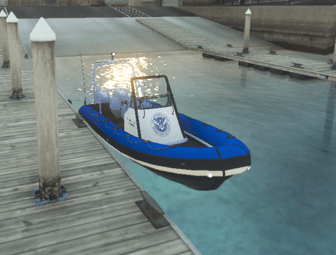 Generic Police Dinghy
